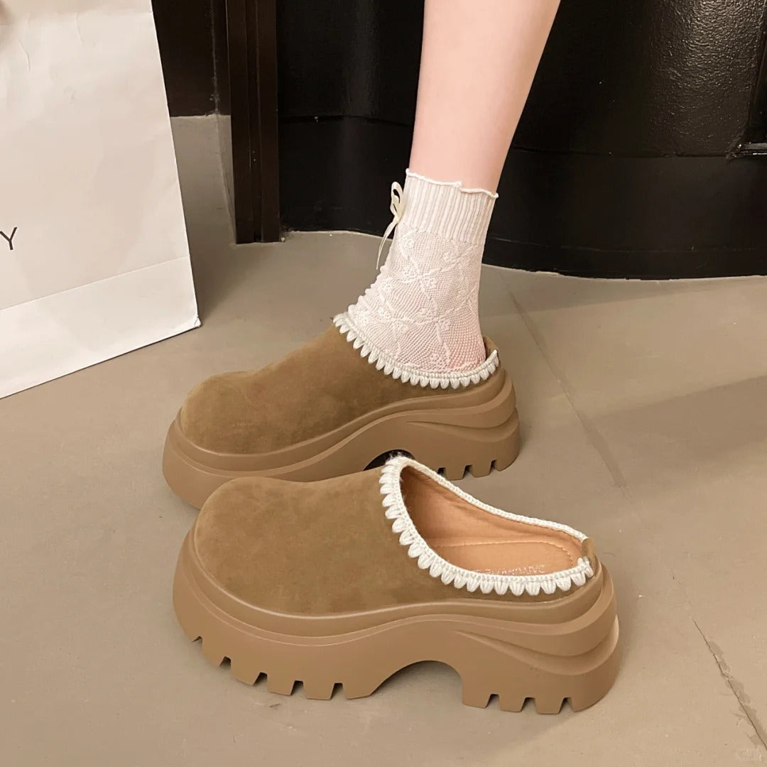 Outdoor Criss-Cross Platform Slides