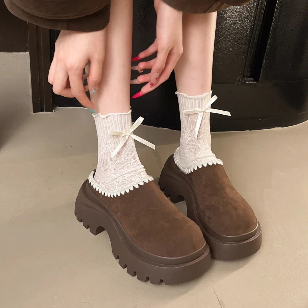 Outdoor Criss-Cross Platform Slides