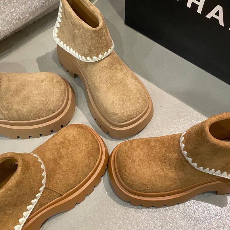 Embroidered ankle boots