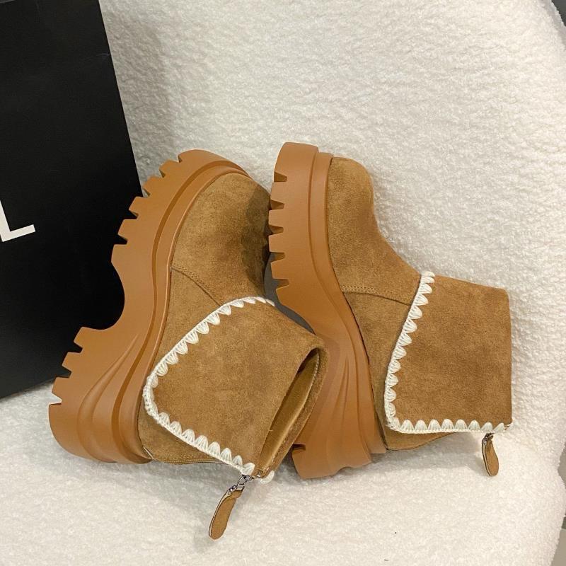 Embroidered ankle boots