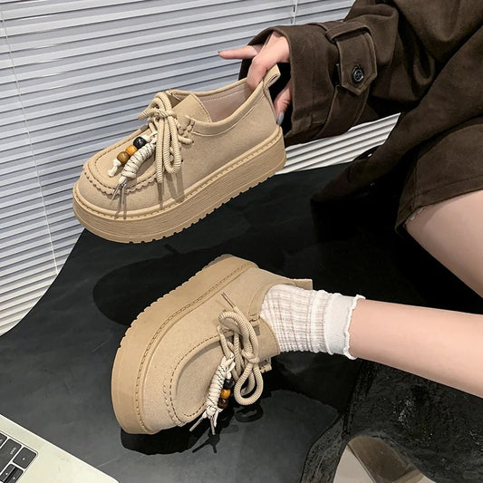 Retro Beaded Loafers